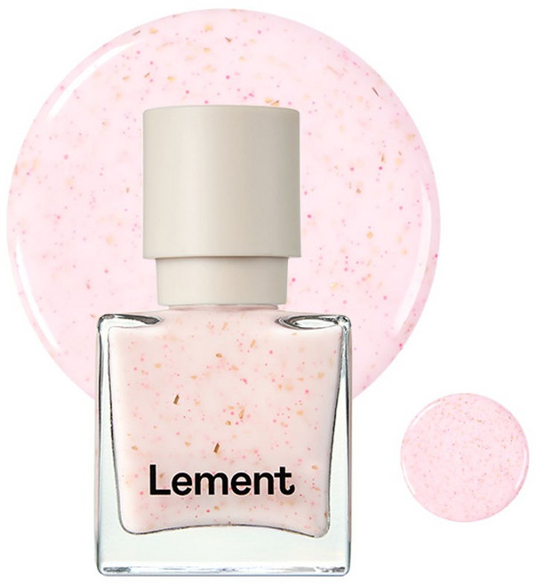 르멘트 컬러 네일, 42 핑크 글레이즈드 글라스, 9.5ml, 1개