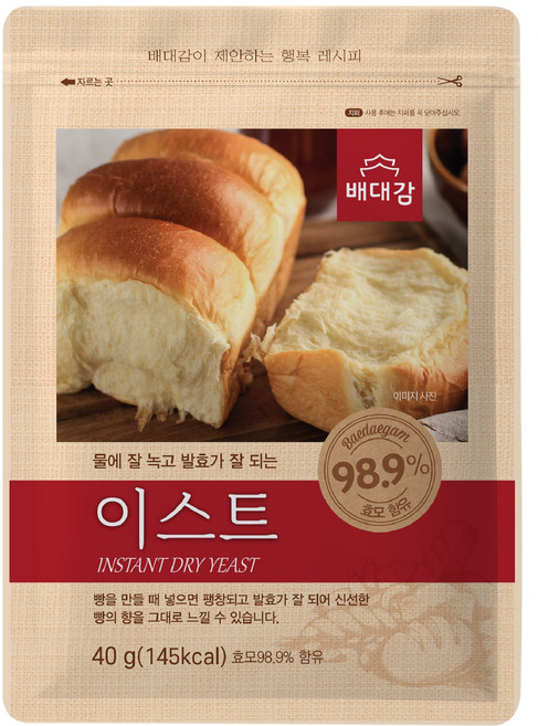 배대감 이스트, 40g, 1개