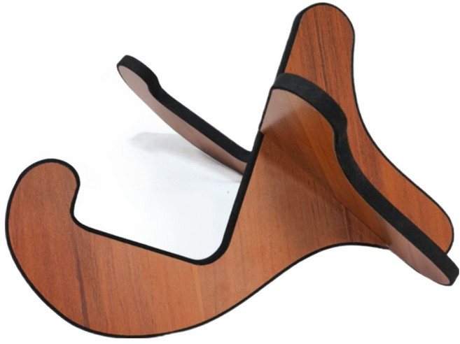 난리시스터즈 우드 기타 스탠드 거치대 받침대 우쿨렐레 받침대, 1개