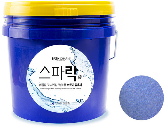 바스참 스파락 입욕제 블루베리, 10kg, 1개