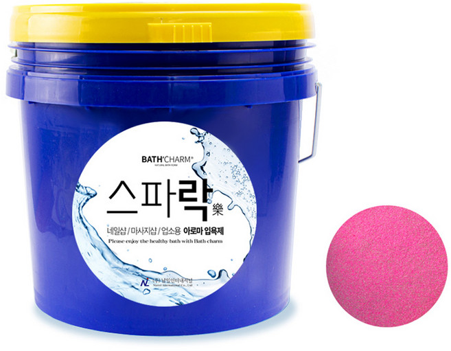 바스참 스파락 입욕제 체리, 10kg, 1개