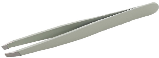 러비쉬 뷰티메이커 족집게 사선형, 1개, 민트