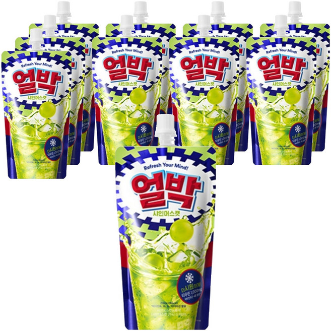 박카스 얼박 샤인머스캣, 210ml, 10개