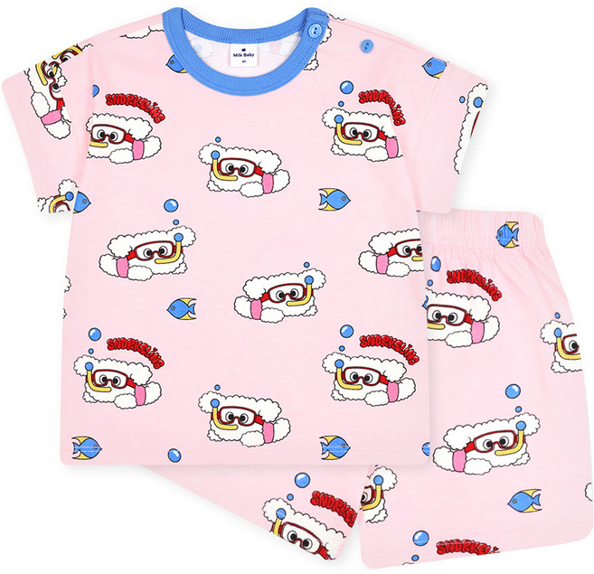 Milk Baby兒童款朋友你好夏天室內服上下套裝