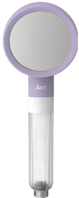 Aer Quattro 蓮蓬頭 彩色版, 1個, viola