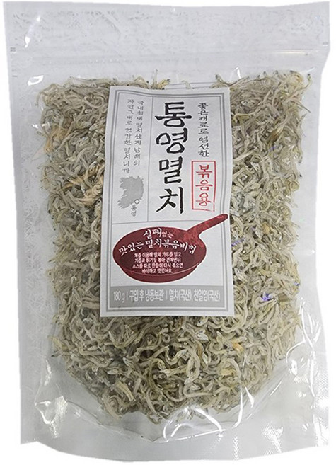 국산 볶음용 통영멸치, 180g, 1개