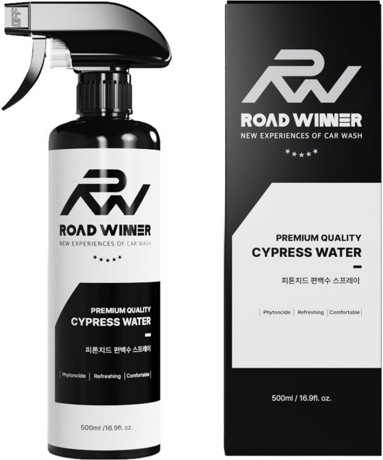 로드위너 피톤치드 편백수 차량용 탈취제, 500ml, 1개