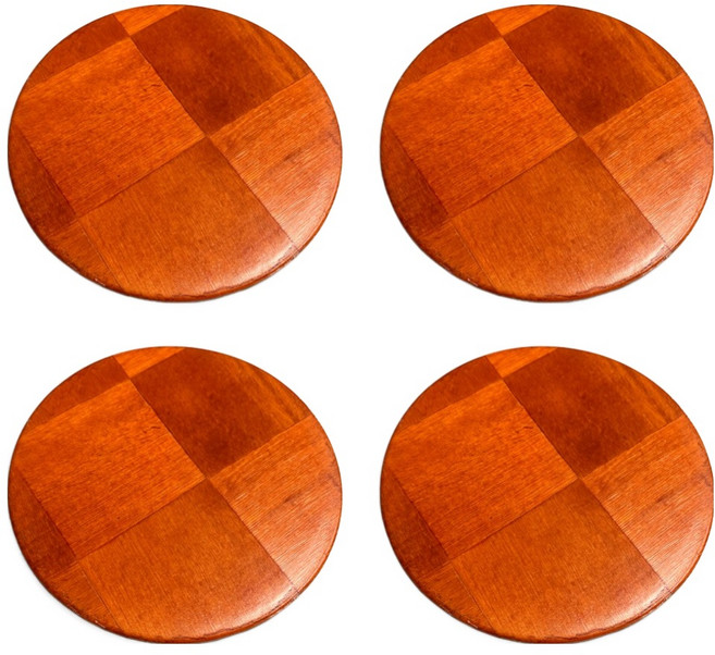 자작나무 냄비받침 소, 4개