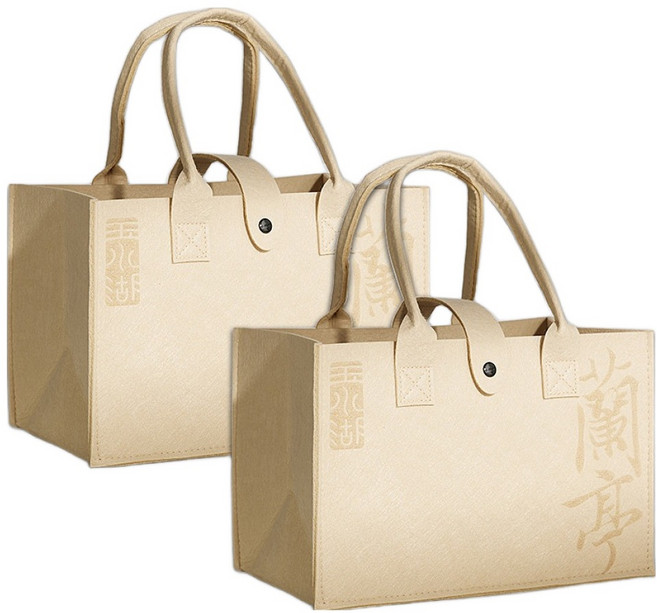 코히모 서예 가방 문방사우 용품 수납백 2p 세트 베이지 5W0171, 1세트