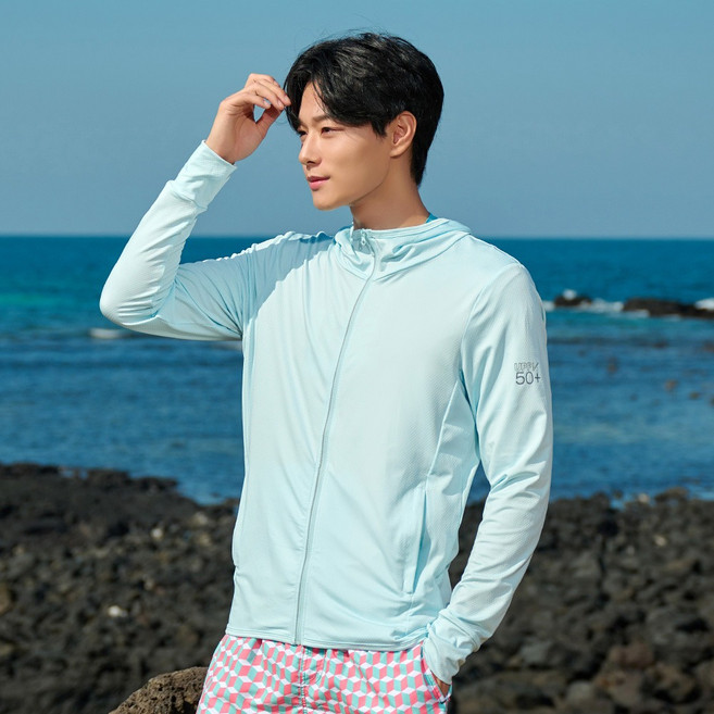 위크나인 오프닝 후드집업 래쉬가드 상의