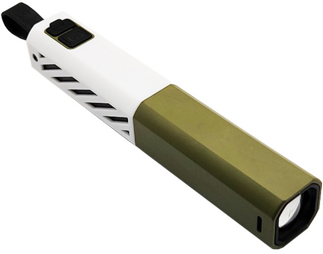 WhiteLaser LED 충전식 랜턴 후레쉬 세련된 디자인 DJ-39, 1개, 랜덤발송