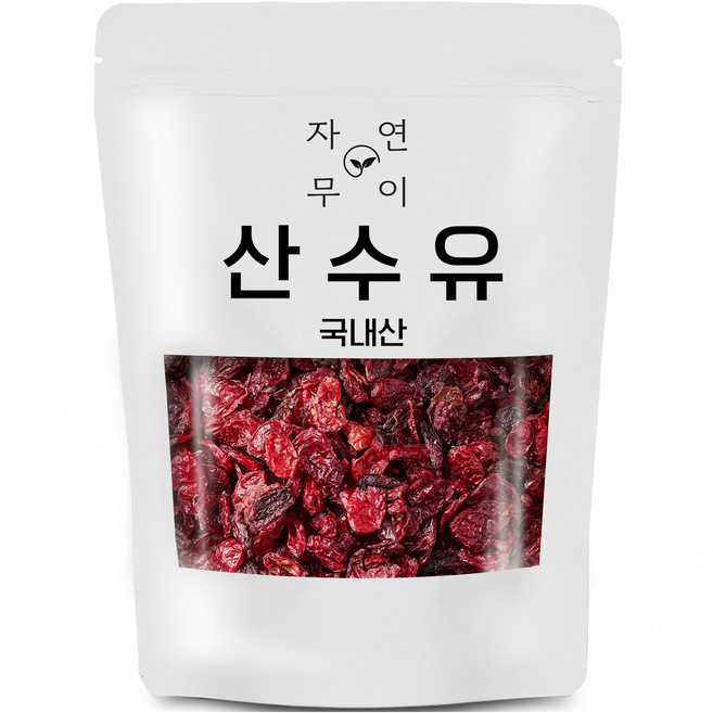 자연무이 씨를 제거한 국내산 구례 산수유, 200g, 1개