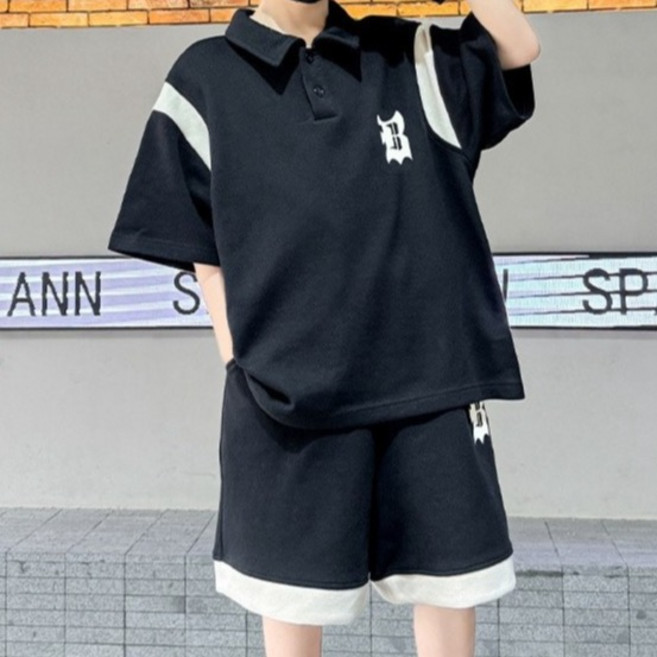 Arbe 남아용 레터비 상의 +하의 세트