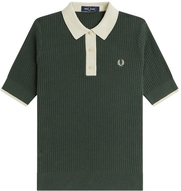 FRED PERRY 女款網眼針織Polo衫 K9113