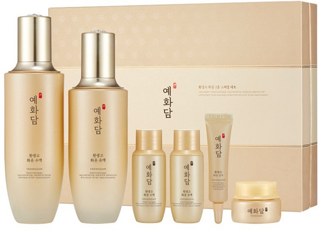 더페이스샵 예화담 환생고 화윤 기초화장품 2종 세트, 1세트