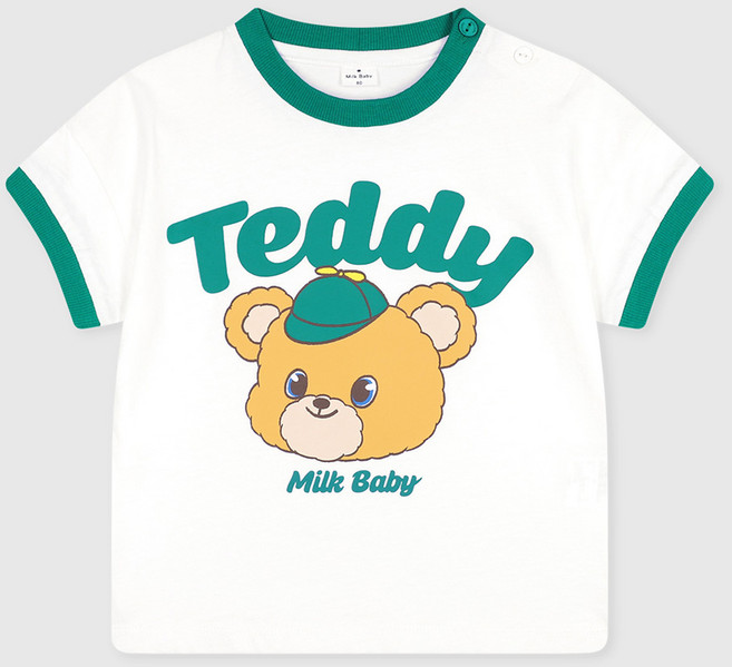 MilkBaby 아동용 귀여운 동물친구 들링거 티셔츠