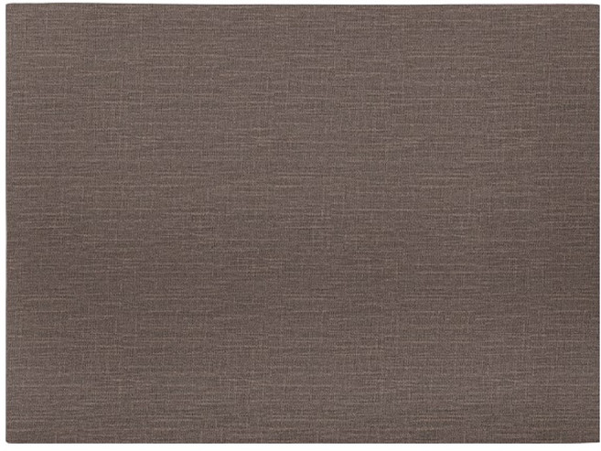 직작 트리톤 사각 테이블매트, 다크 토프, 1개, 33 x 45 cm