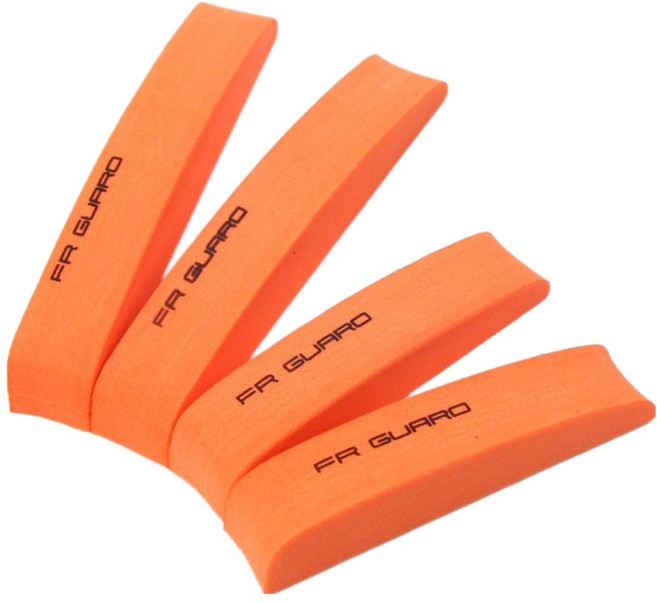 Ez2mk 세이프티 자동차 문콕방지 도어가드 대형 2p + 소형 2p 세트 MS-900, 오렌지, 1세트