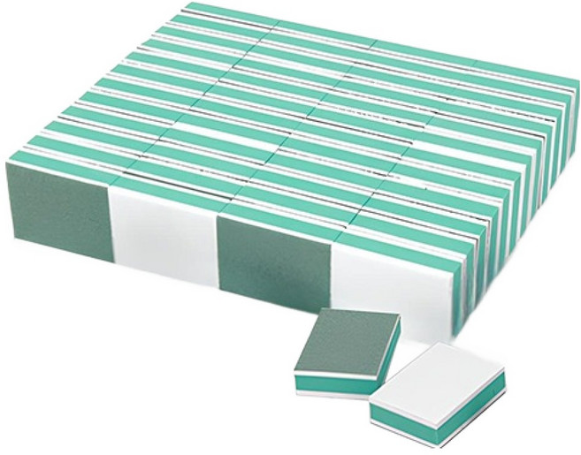 OON 양면 미니 버퍼 블럭 50p 세트 소형, 1세트, 혼합색상