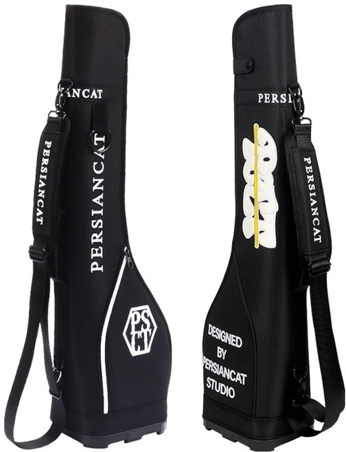 페르시안캣 어반 에스닉 골프 파크골프 스탠드 하프백 PER HALF 006, 블랙
