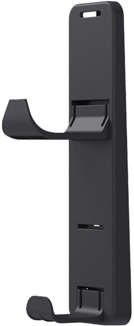 morac 플스5 듀얼센스 컨트롤러 헤드셋 2단 거치대, 블랙, 1개, MR-PS5AC1