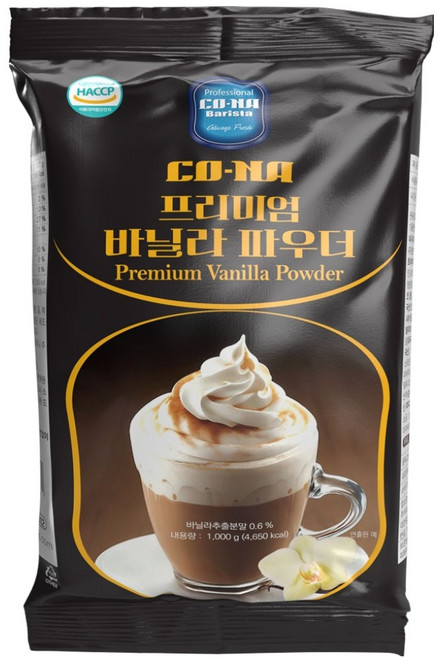 CONA 프리미엄 바닐라 파우더, 1kg, 1개입, 1개