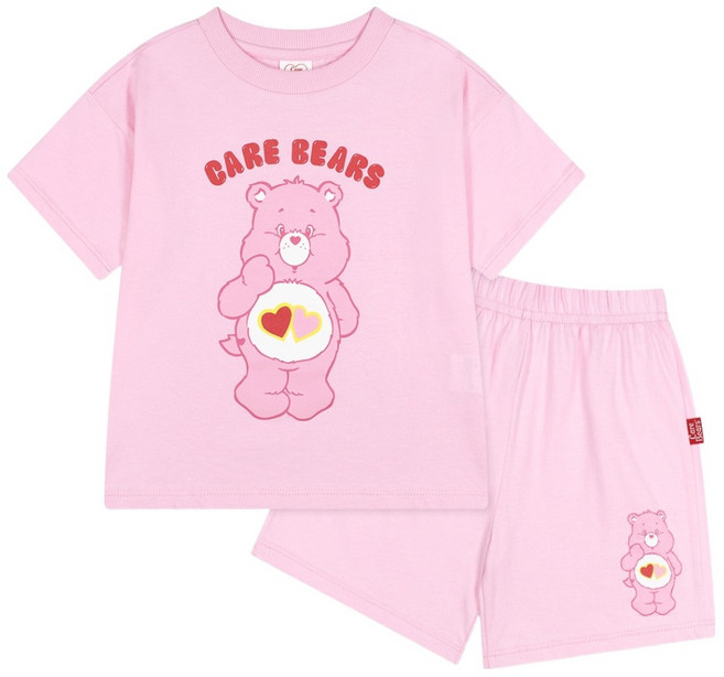 케어베어 아동용 케어베어프렌즈 루즈핏 상하의 세트