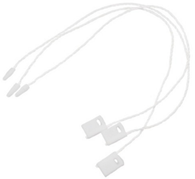 마켓감성 의류 실고리 라벨 택끈, 화이트, 3000개