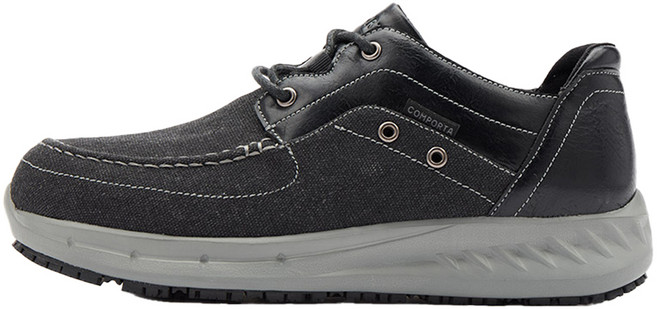 칸투칸 남성용 캔버스 컴포트 와이드업 비지니스 캐주얼화 SKOR70