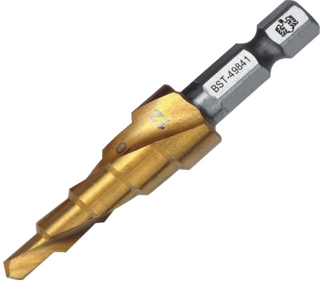 BESTIR 스텝드릴 4-12mm BST-49841, 1개