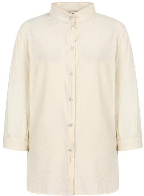 크로커다일레이디 레이온혼방 풀오픈 블라우스 CLCMBL113