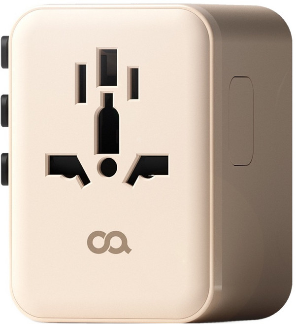 오아 포켓터 해외 여행용 220v 돼지코 멀티어댑터 110v 플러그 OL-A01-PQ35, 1개