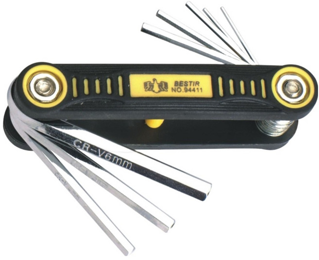 BESTIR 육각렌치 8종 세트 BST-94411, 1세트