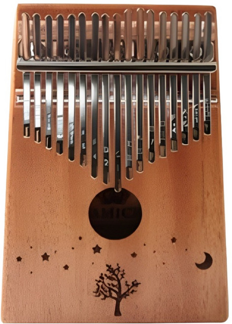 삼익악기 칼림바 올솔리드 마호가니 17키 SK-17LMN, 1개