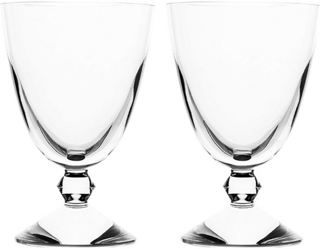 Baccarat 크리스탈 베가 글라스 S 2812262, 2개, 275ml