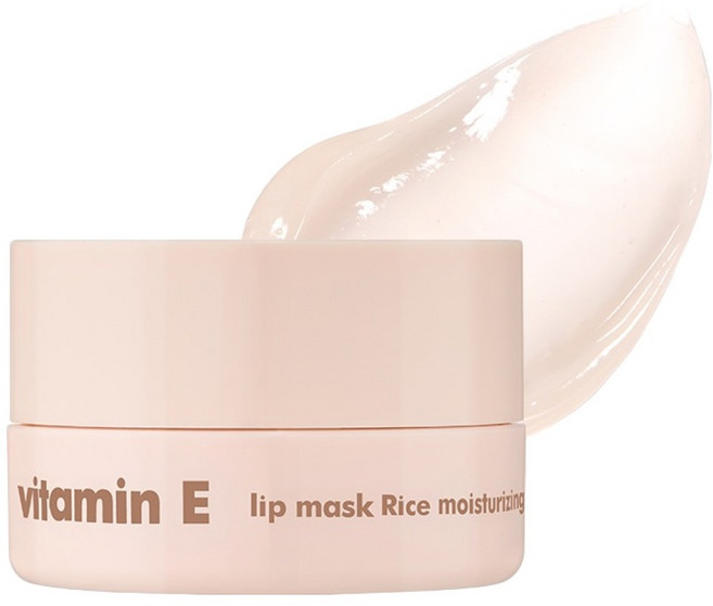 THE FACE SHOP 菲詩小舖 維他命E護唇膜, 14g, 米色, 1個