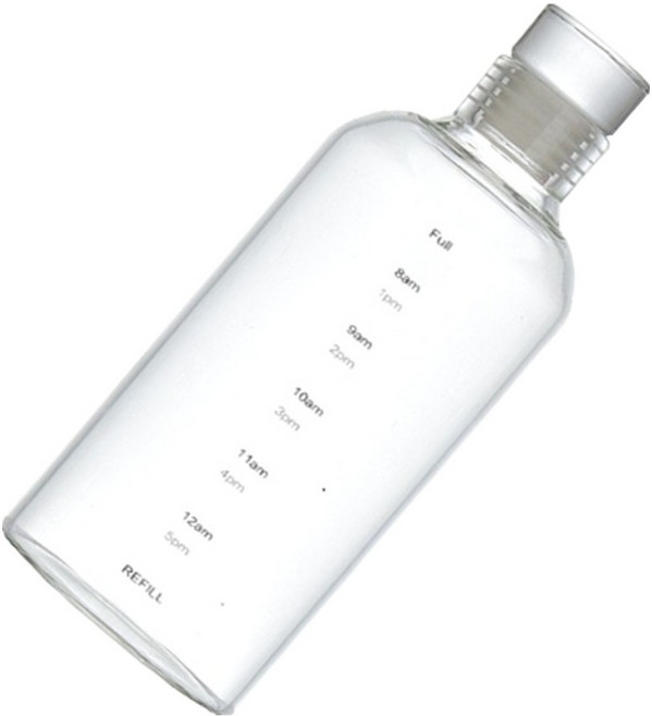 워터하마 내열 유리 물병, 투명, 500ml, 1개