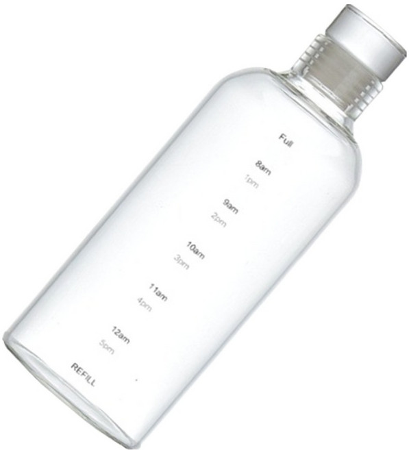 워터하마 내열 유리 물병, 투명, 750ml, 1개