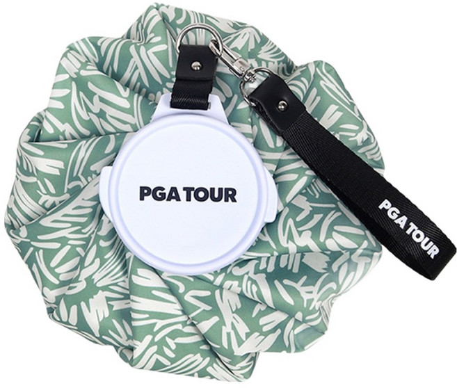 PGA투어 아이스 부스터 냉찜질 얼음주머니 올리브 22.5 x 6 cm, 1개