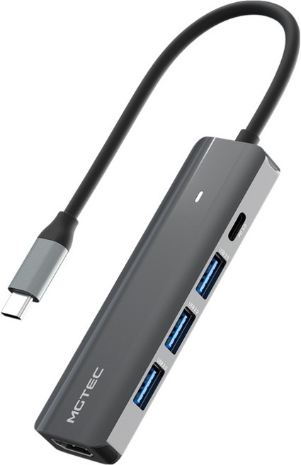 엠지텍 멀티허브 5in1 USB, 기본색상, 1개