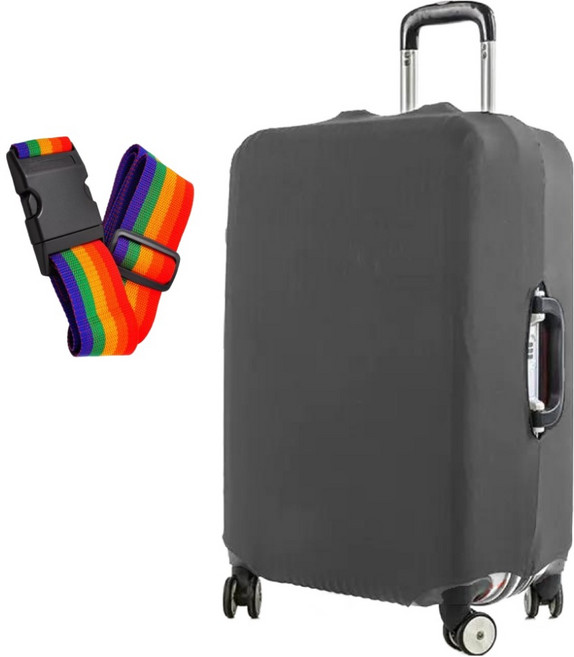 벨리안 고탄력 스판 캐리어 보호 커버 + 스트랩 세트