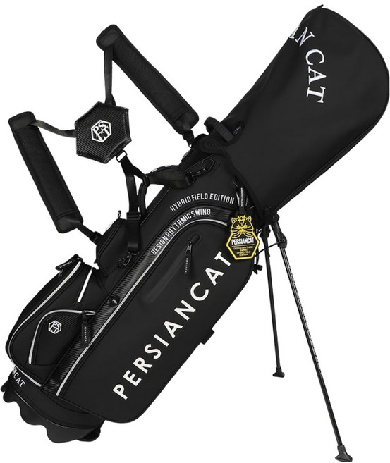 페르시안캣 슈프림 PER 027 스탠드 골프백, 블랙