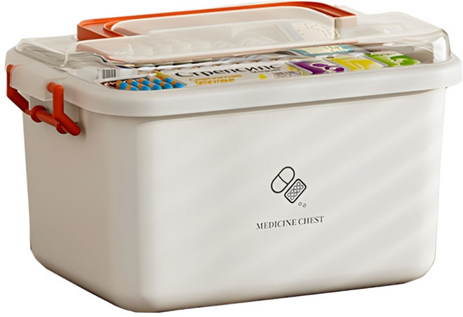 인피샵 안심 구급약 상자 혼합색상, 1개