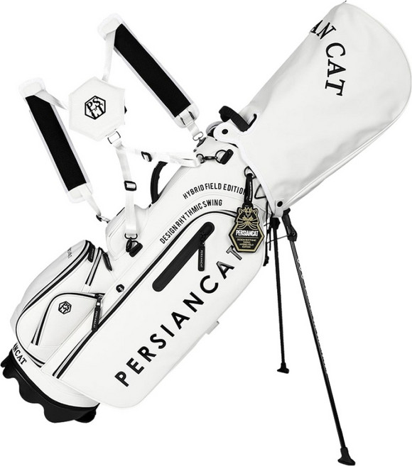 페르시안캣 슈프림 PER 027 스탠드 골프백, 화이트