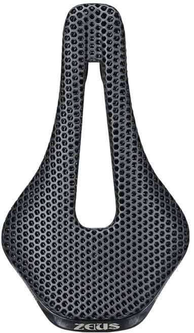 ZEIUS 3D 로드 MTB 자전거안장, 블랙, 1개