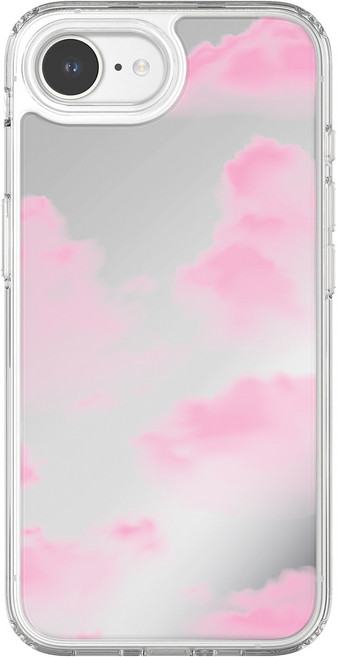 모란카노 퓨어쉴드 투명 레이어드 디자인 맥세이프 미러 체인지 스킨 휴대폰 케이스