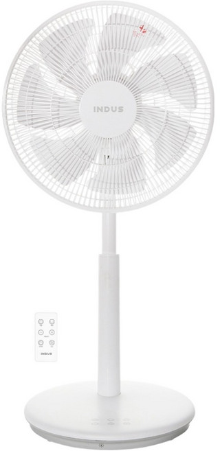 인더스 에어 라인 BLDC 저소음 스탠드 선풍기 + 리모컨 세트 INO-D14RS