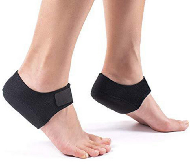 예그리나 자연스러운 키높이 힐쿠션 뒤꿈치 보호대 풋패드 실리콘 힐패드 2p 세트, 1세트