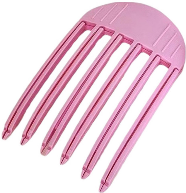 올웨일리 뿌리 볼륨핀 가르마 대형 사이즈 TSP2509, 1개, 퍼플