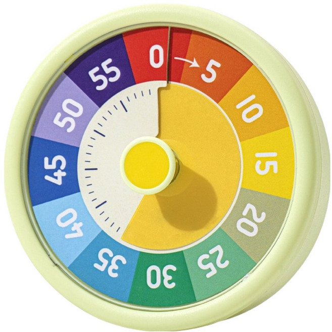 Seliving 計時器時鐘 綠色, 1個